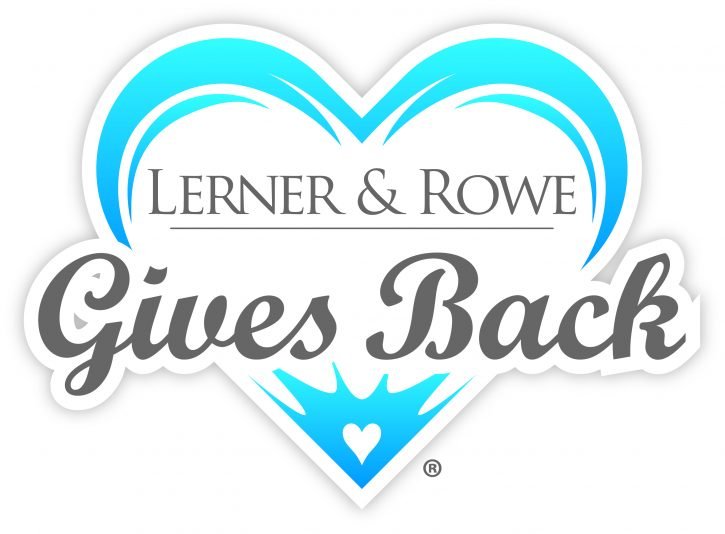 Lerner and Rowe Gives Back Logo